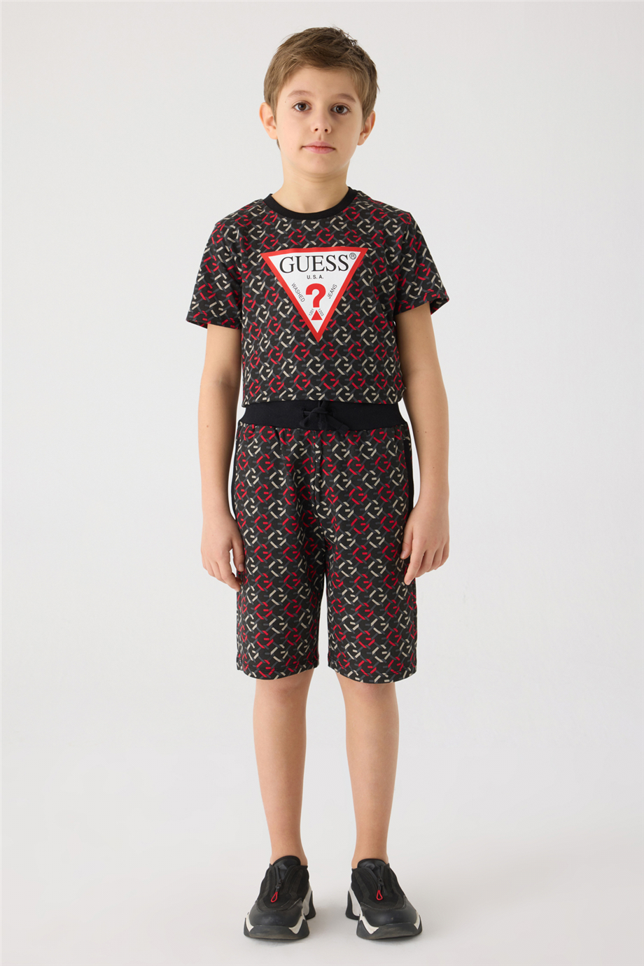 Guess Erkek Çocuk Siyah Şort