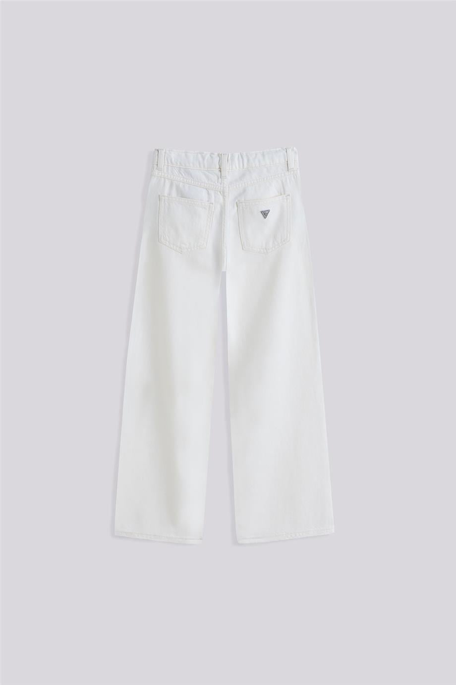 Guess Kız Çocuk Beyaz Pantolon görsel 6