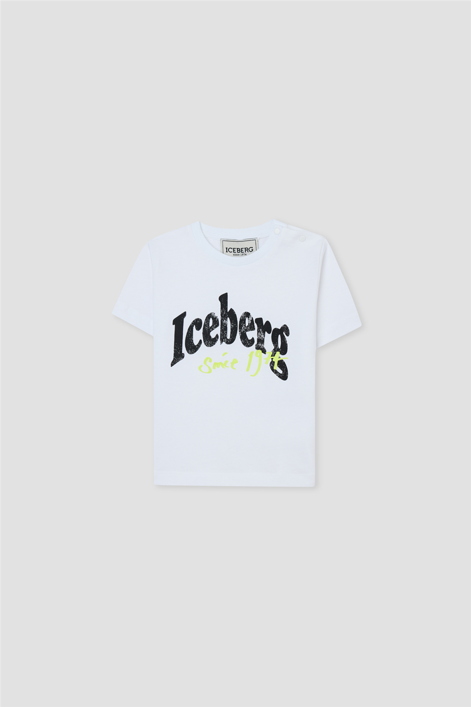 Iceberg Erkek Bebek Beyaz Baskılı Tişört