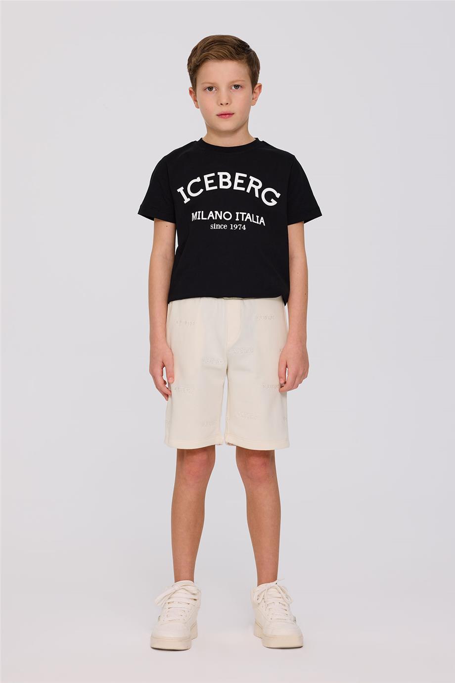 Iceberg Erkek Çocuk Beyaz Şort