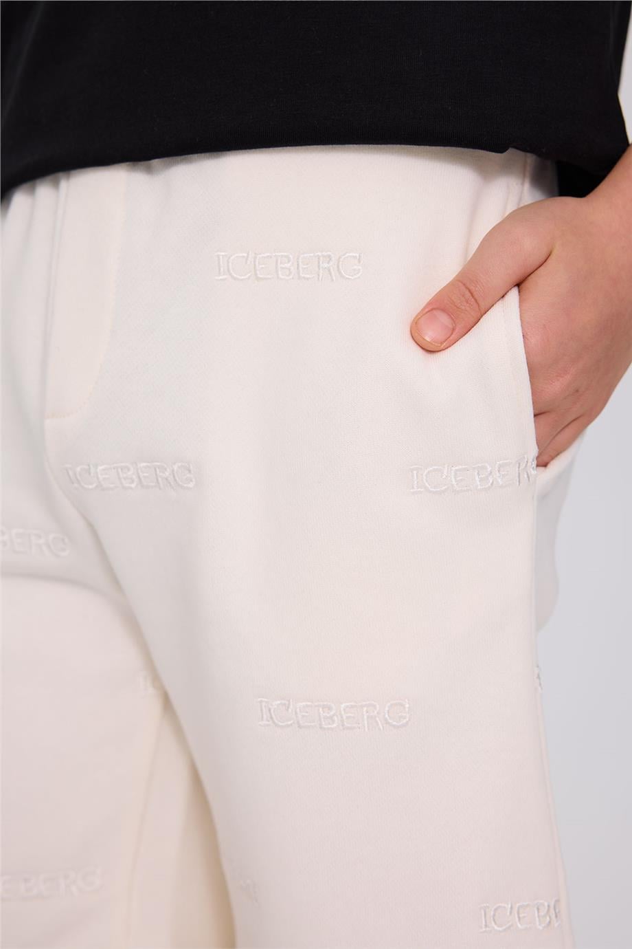 Iceberg Erkek Çocuk Beyaz Şort görsel 3