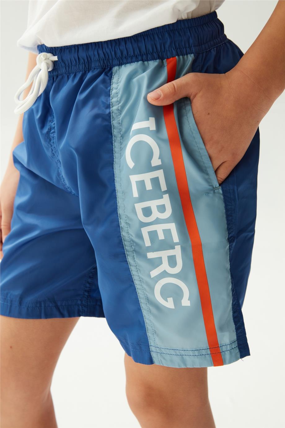 Iceberg Erkek Çocuk Lacivert Deniz Şortu görsel 3
