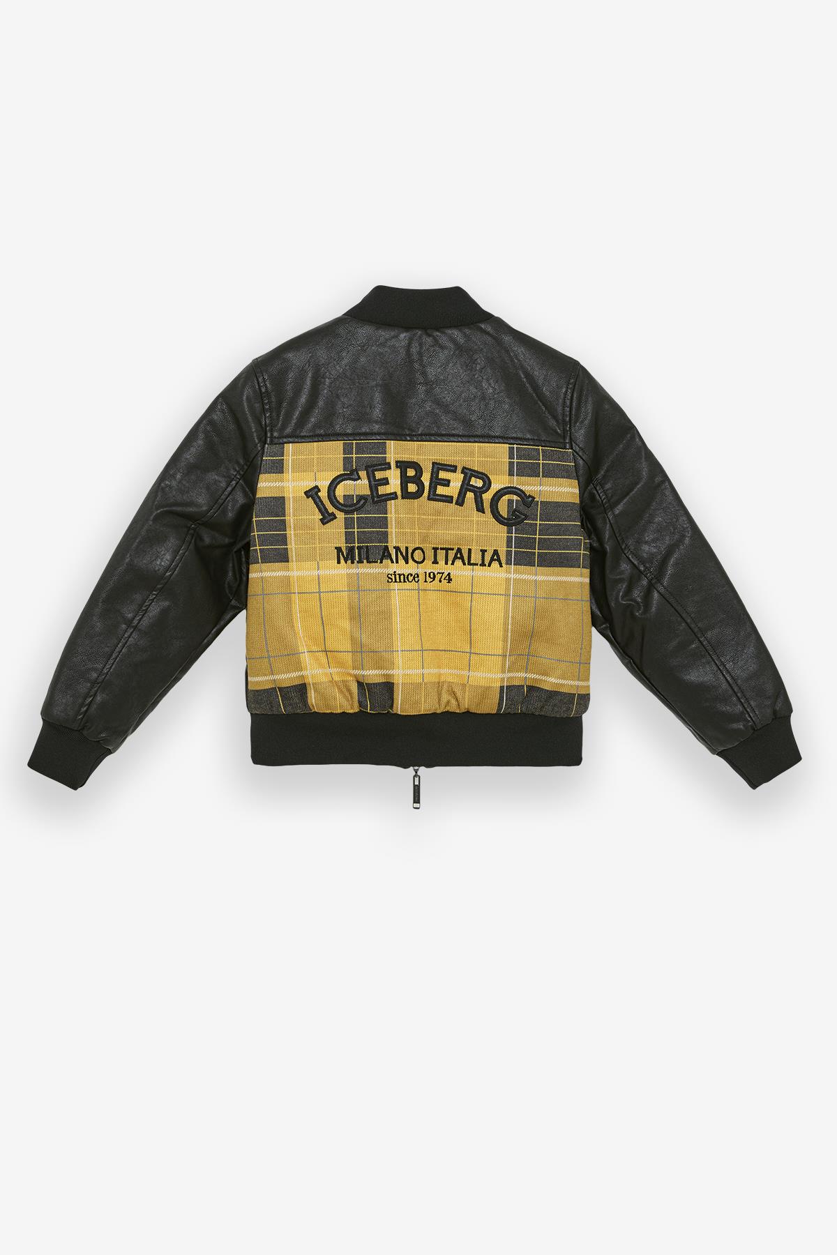 Iceberg Erkek Çocuk Siyah Mont görsel 7