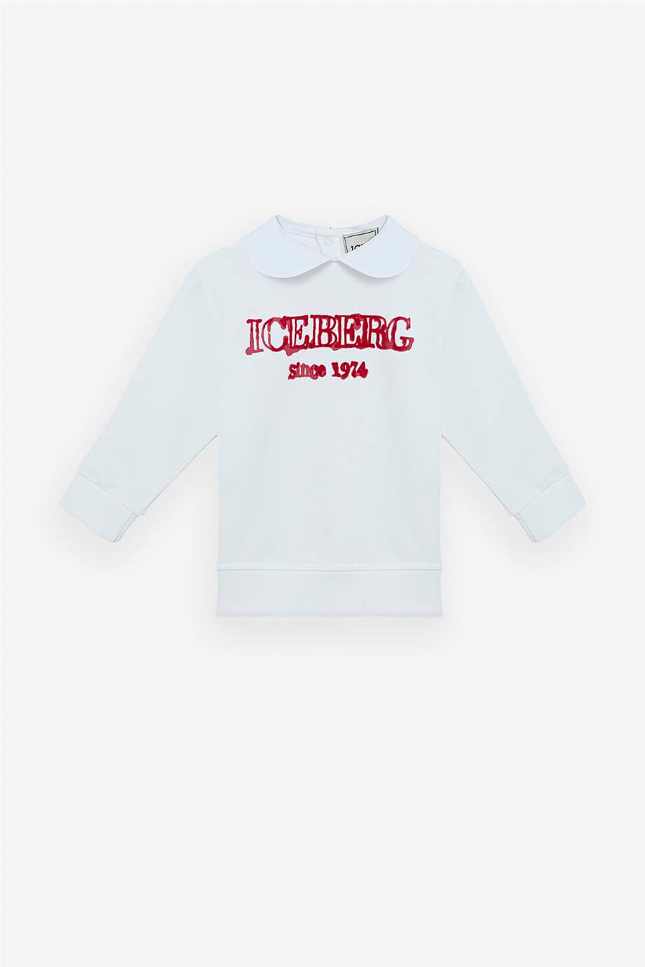 Iceberg Kız Bebek Beyaz Sweatshirt