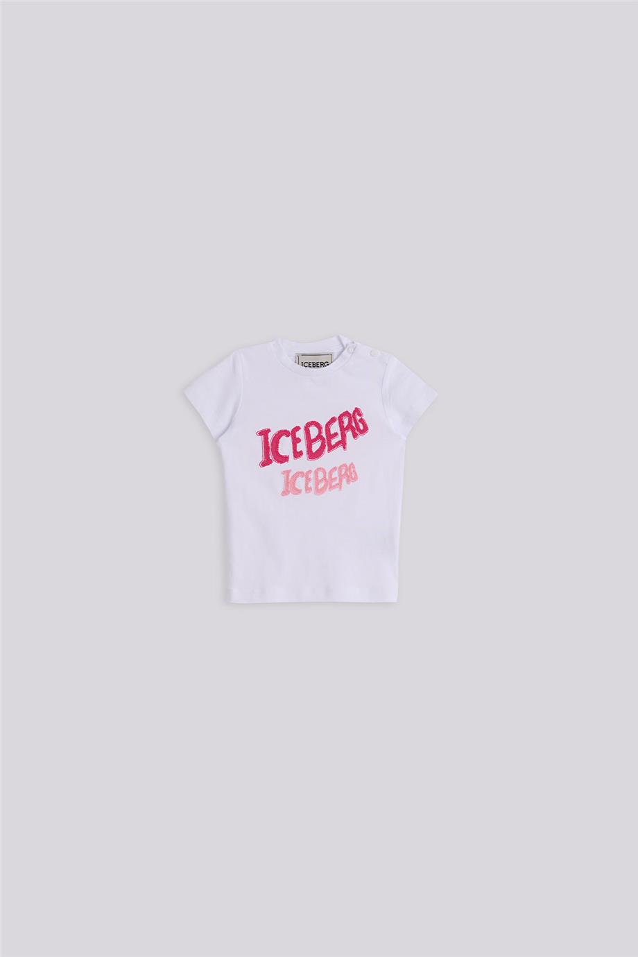 Iceberg Kız Bebek Beyaz Tişört