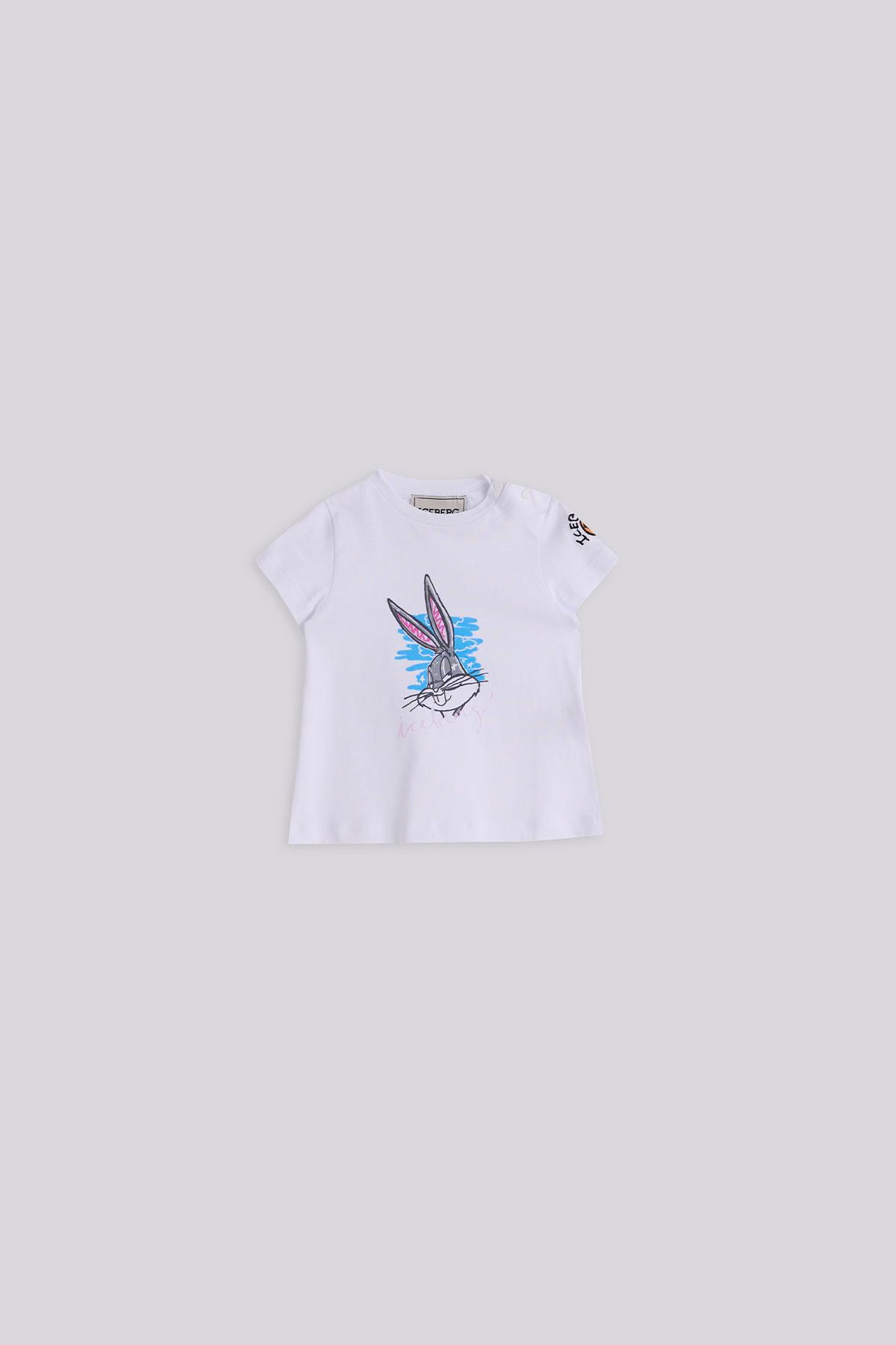 Iceberg Kız Bebek Beyaz Tişört
