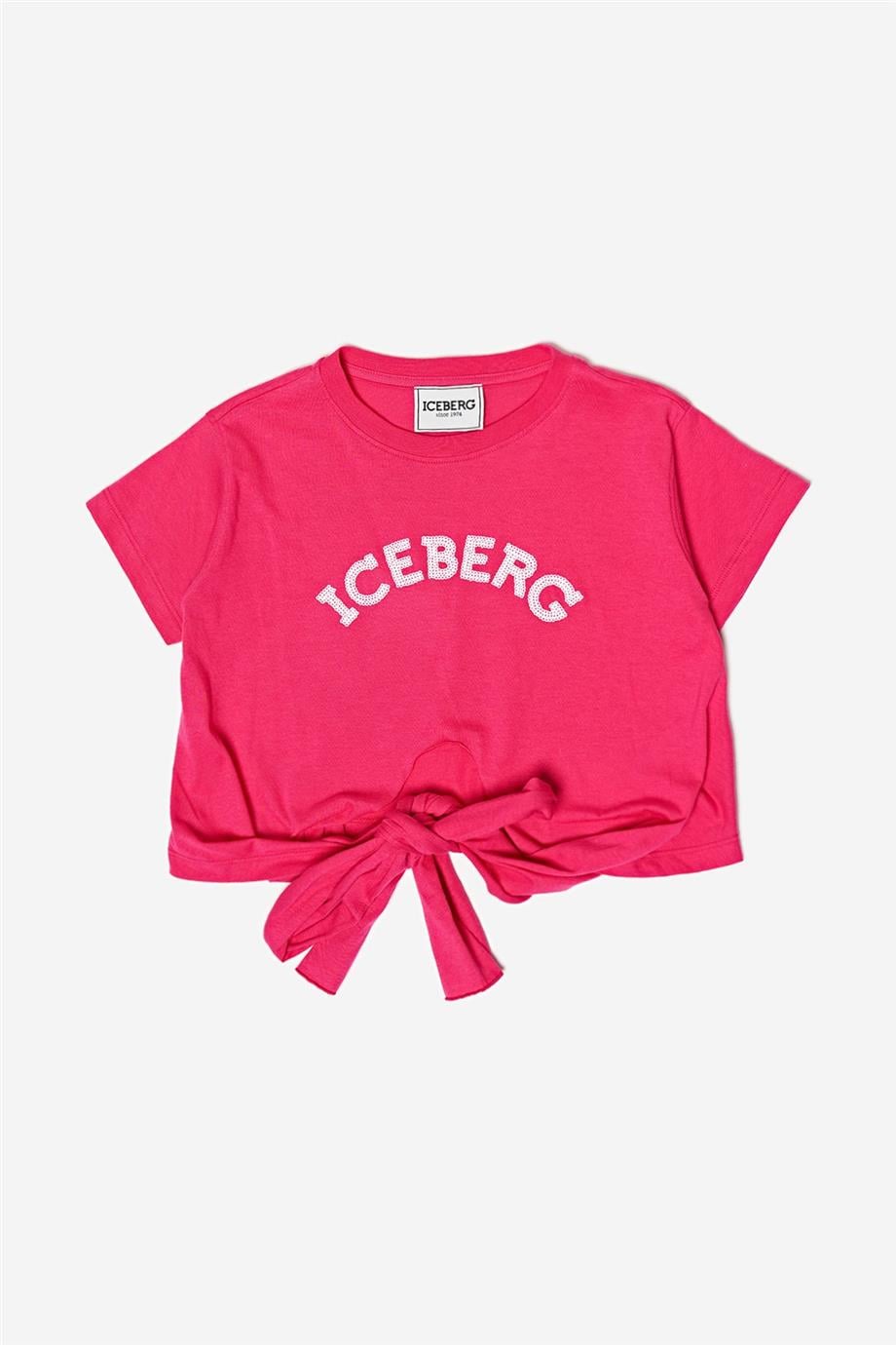 Iceberg Kız Çocuk Fuşya Tişört görsel 5