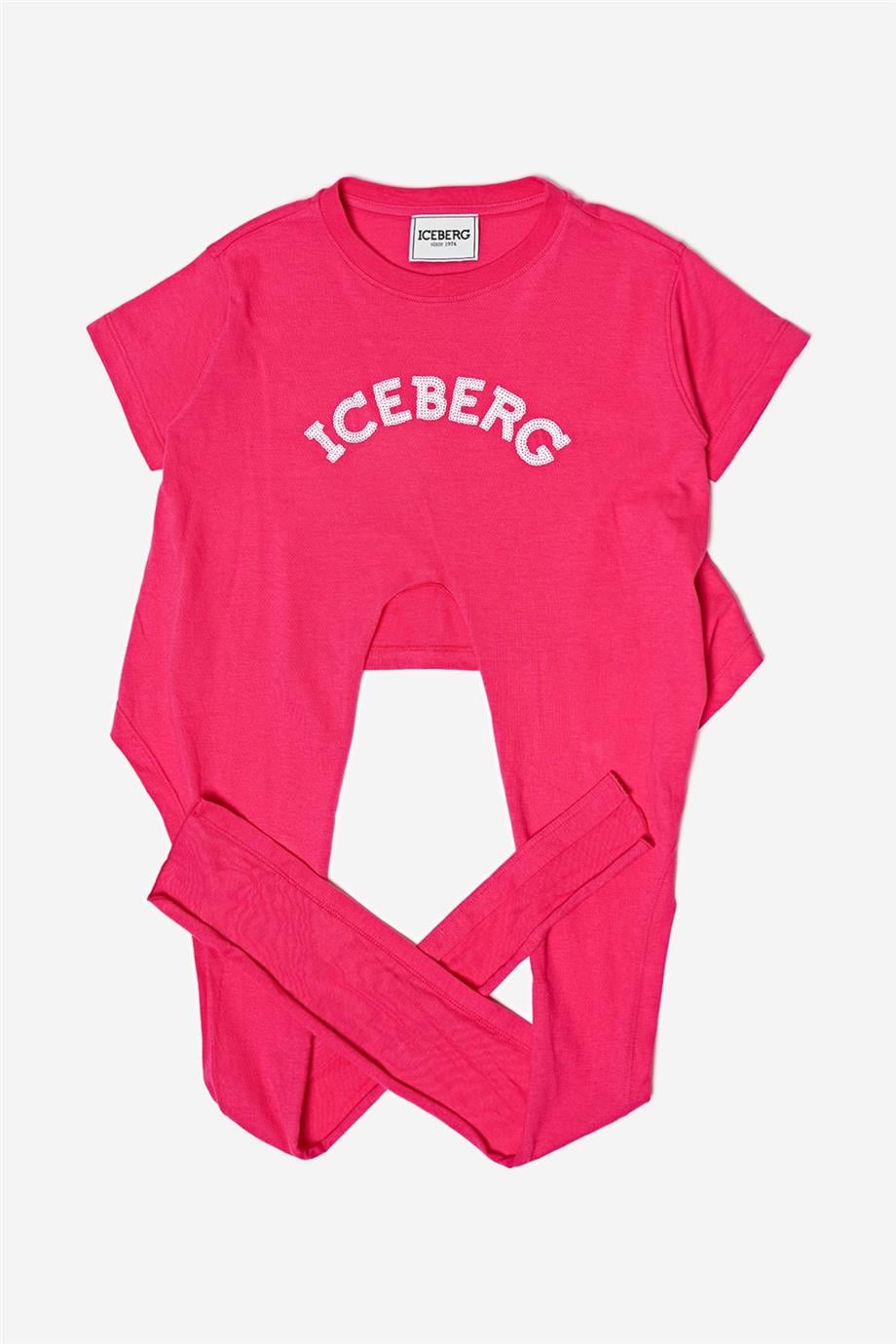 Iceberg Kız Çocuk Fuşya Tişört görsel 6
