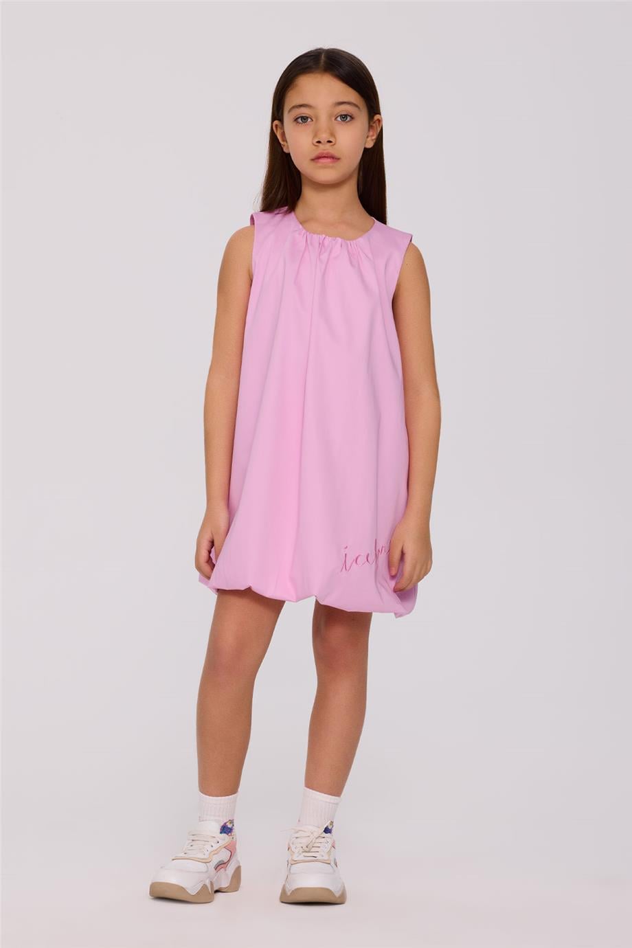 Iceberg Kız Çocuk Pembe Elbise
