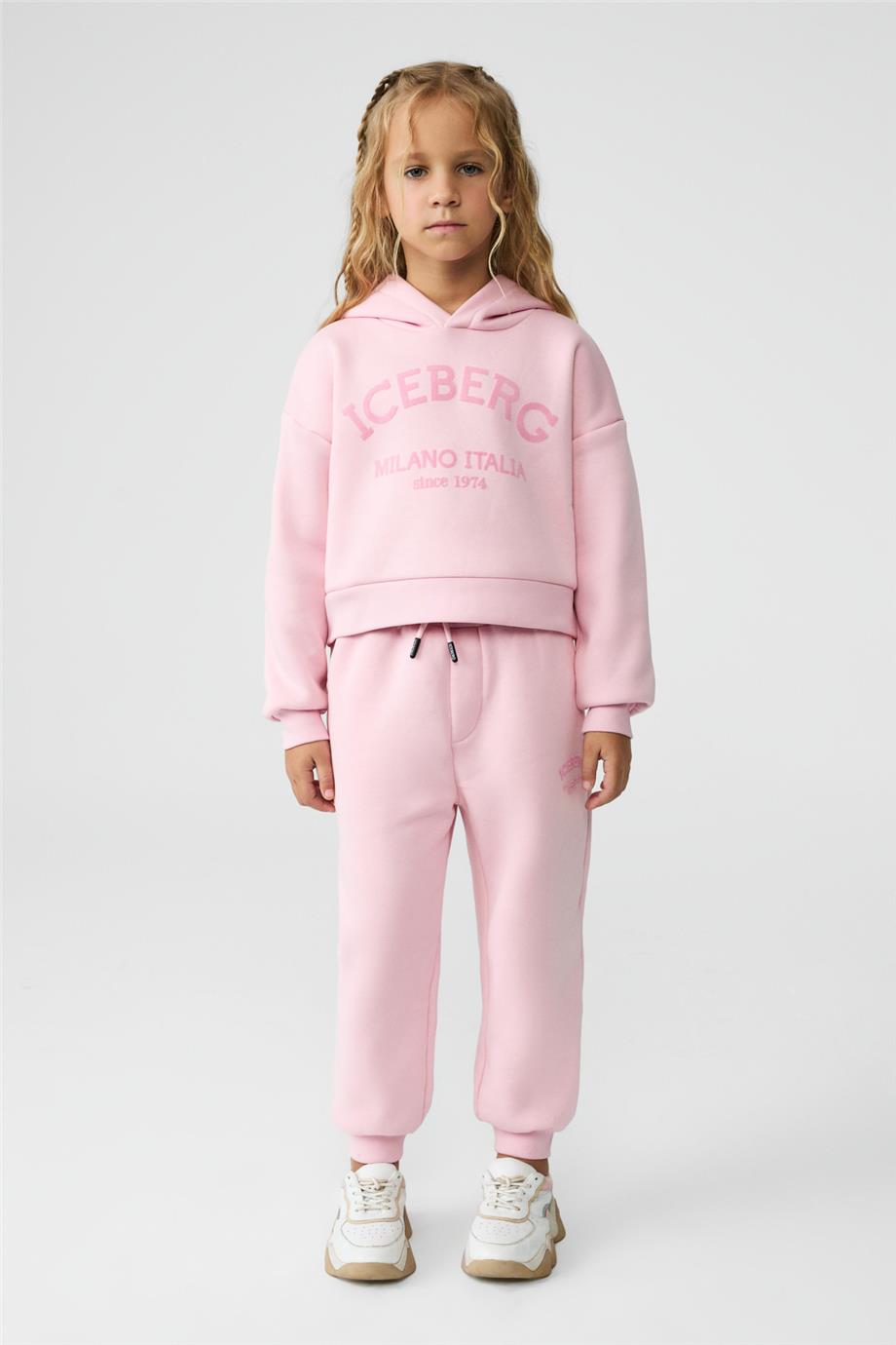 Iceberg Kız Çocuk Pembe Sweatshirt