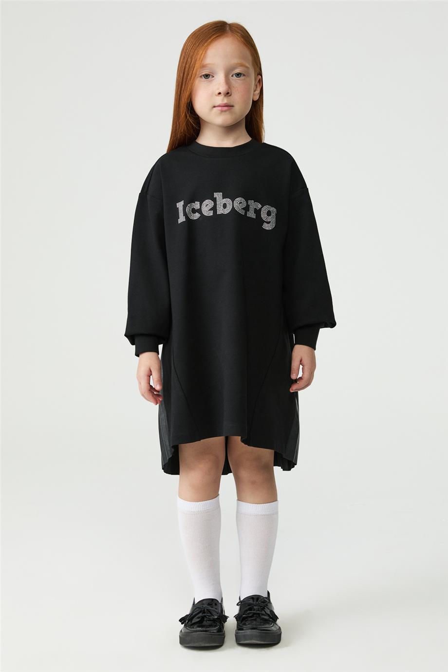 Iceberg Kız Çocuk Siyah Elbise