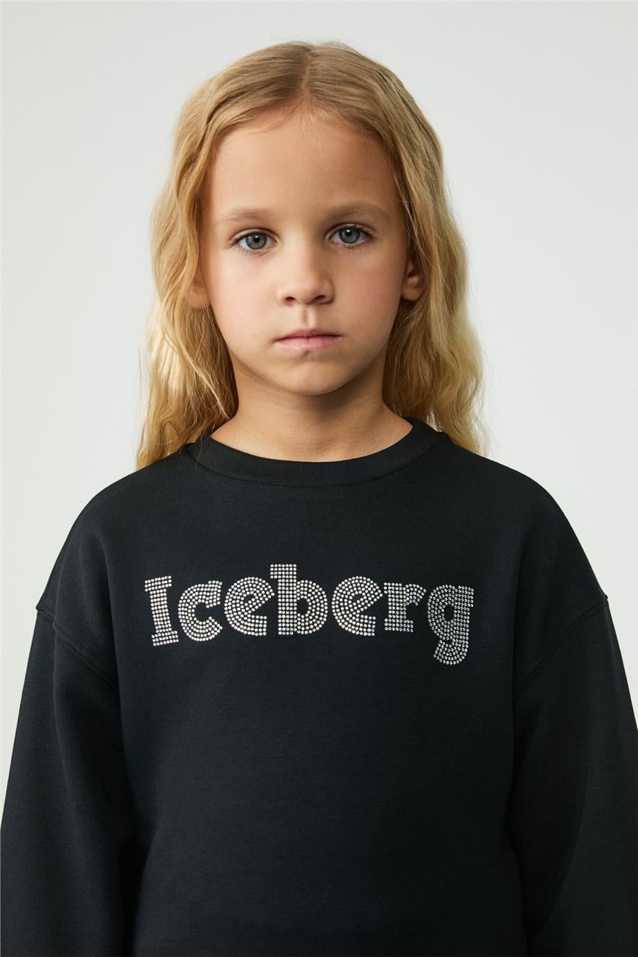 Iceberg Kız Çocuk Siyah Sweatshirt görsel 3