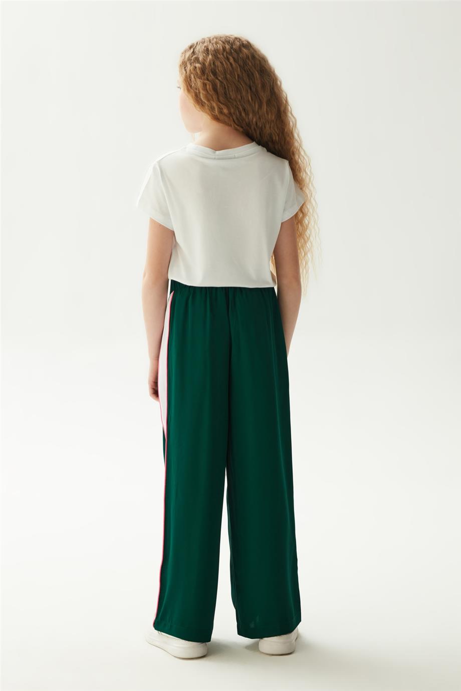 Iceberg Kız Çocuk Yeşil Pantolon görsel 4