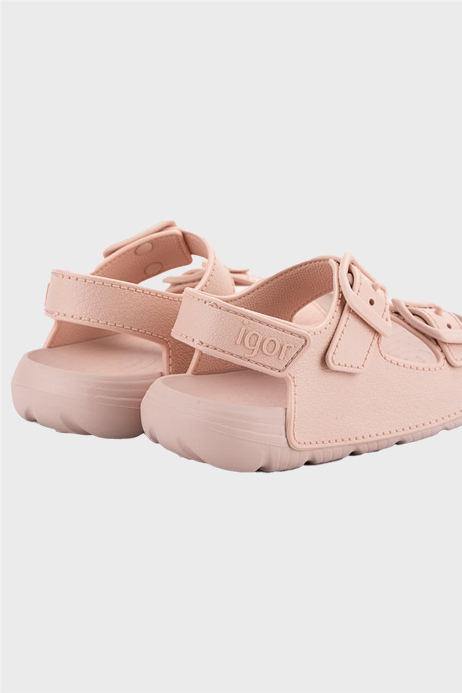 Igor Unisex Bej Sandalet görsel 4