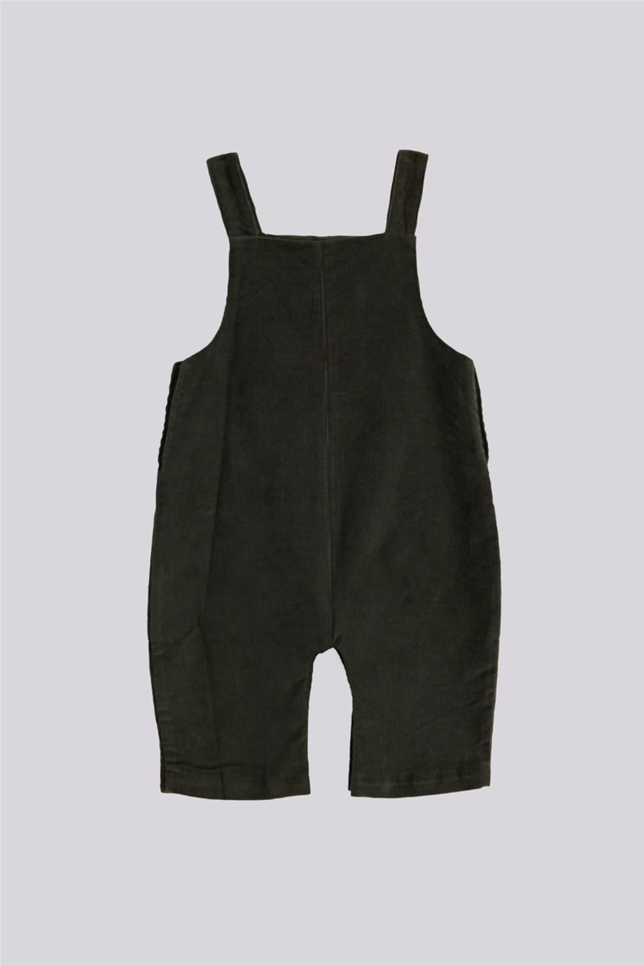 Layette Erkek Bebek Antrasit Salopet görsel 3