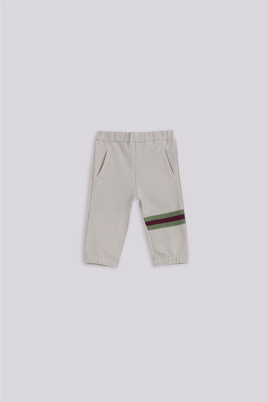 Layette Erkek Bebek Bej Eşofman Altı