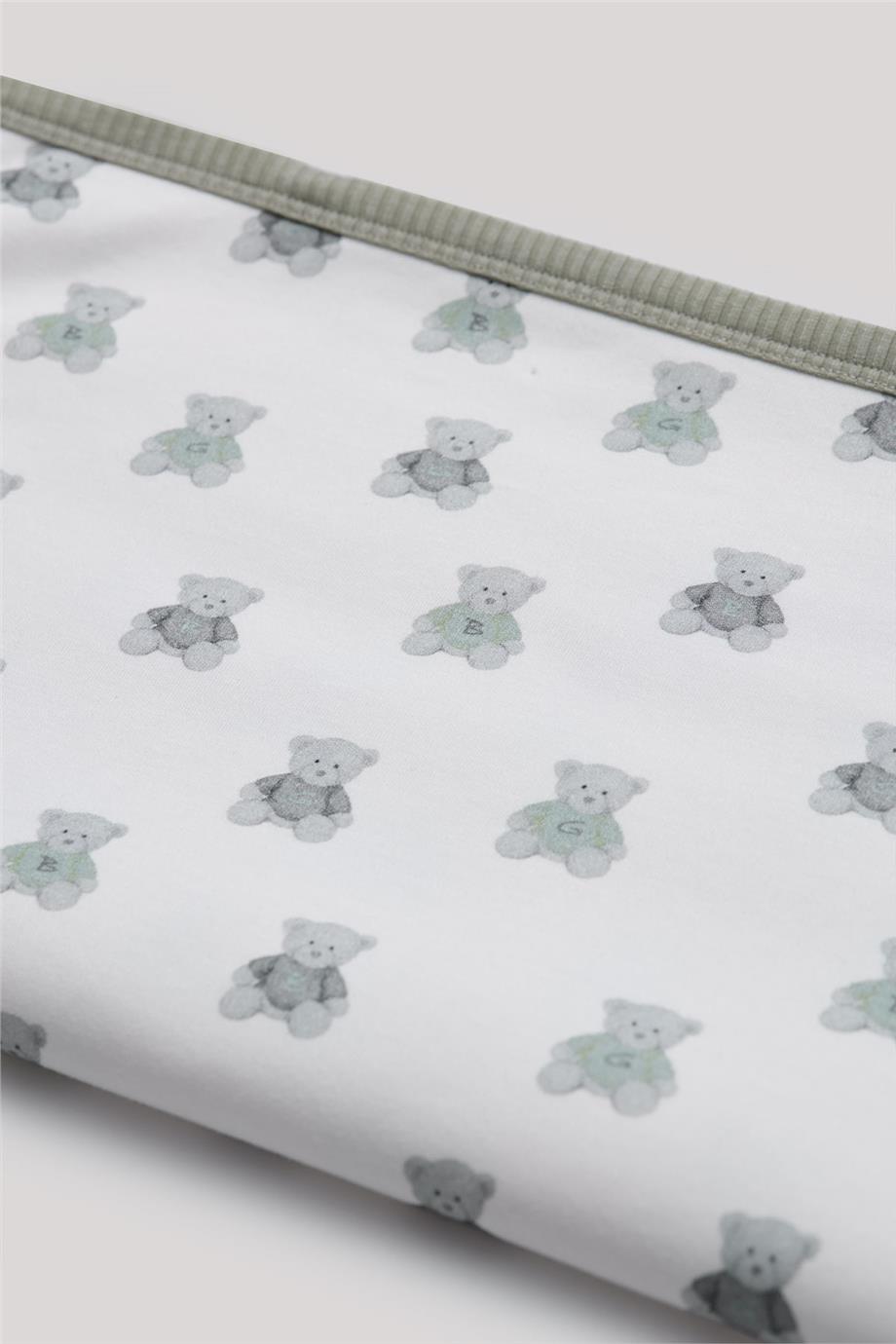 Layette Erkek Bebek Desenli Battaniye görsel 2
