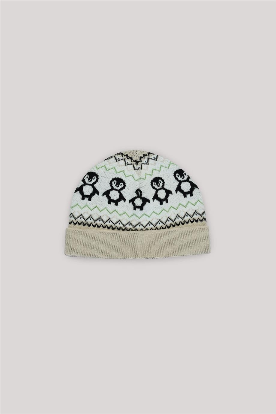 Layette Erkek Bebek Desenli Bere görsel 2