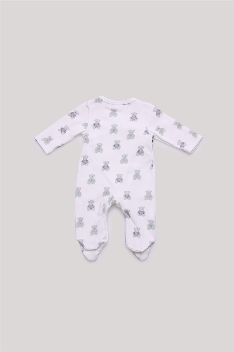Layette Erkek Bebek Desenli Tulum görsel 2