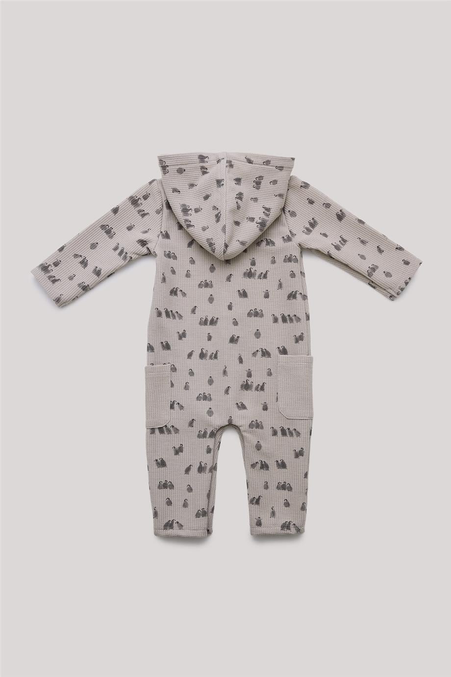 Layette Erkek Bebek Desenli Tulum görsel 5