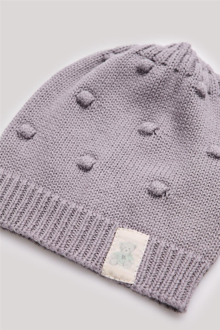 Layette Erkek Bebek Gri Bere görsel 3
