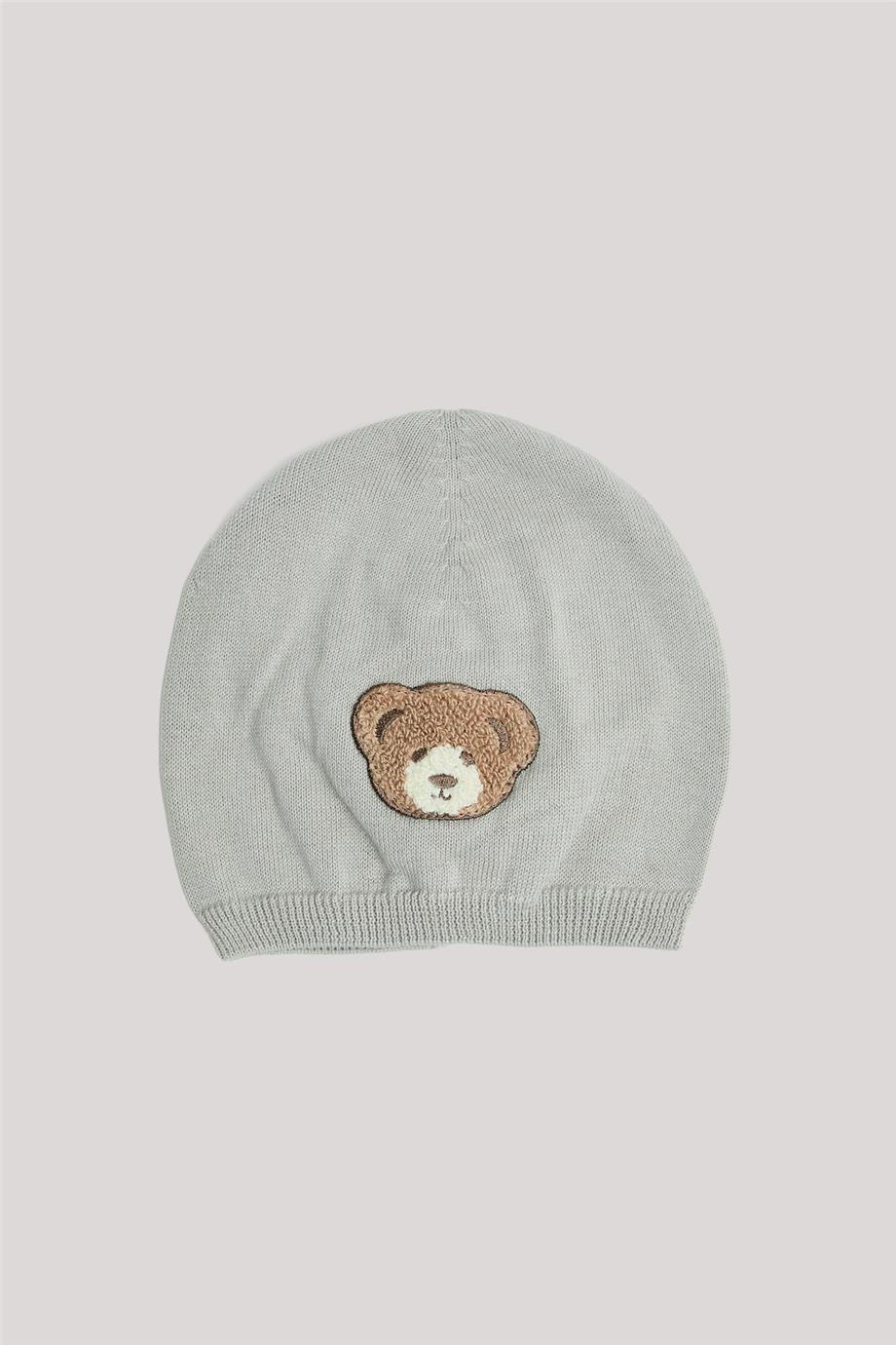 Layette Erkek Bebek Gri Bere