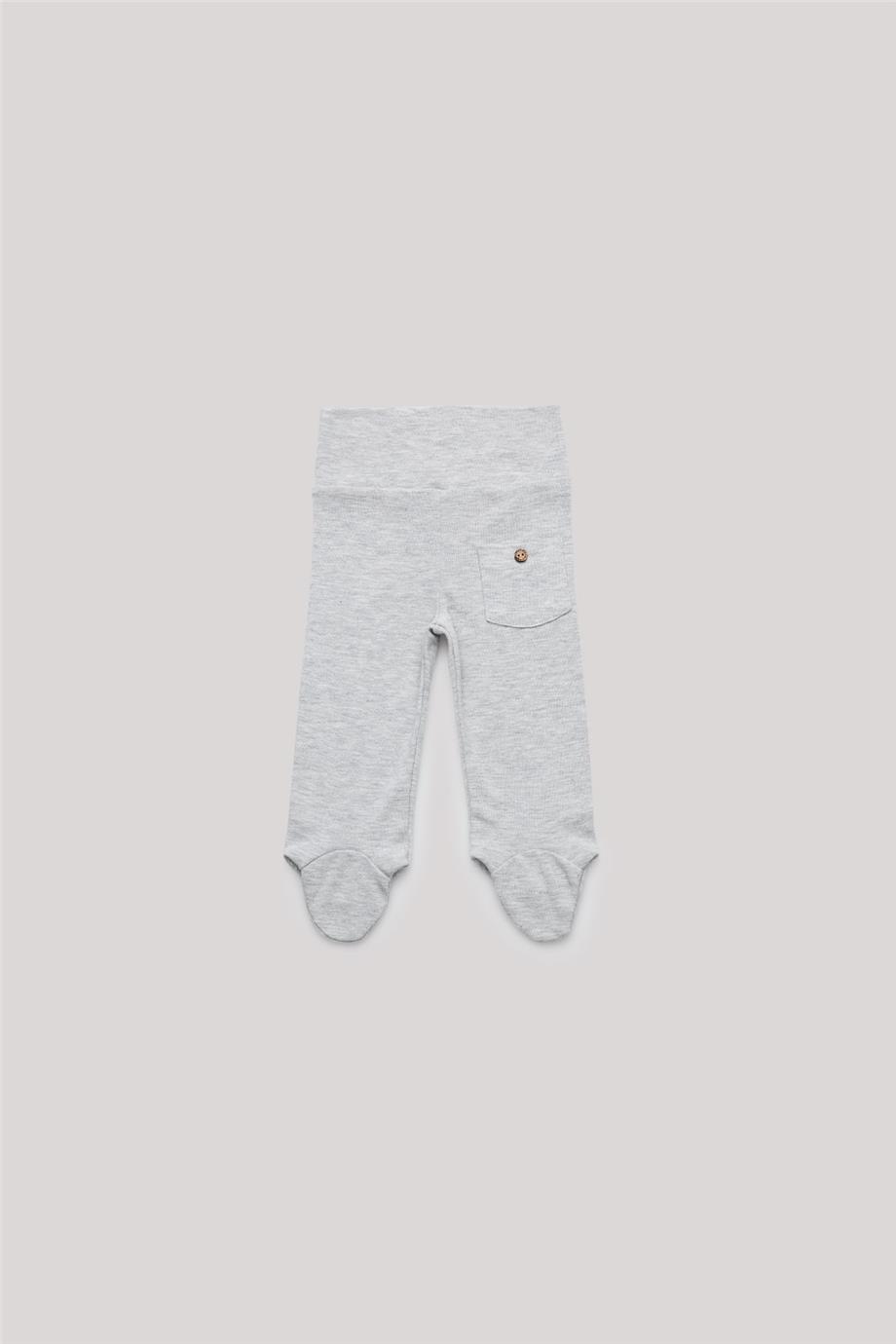 Layette Erkek Bebek Gri Eşofman Altı