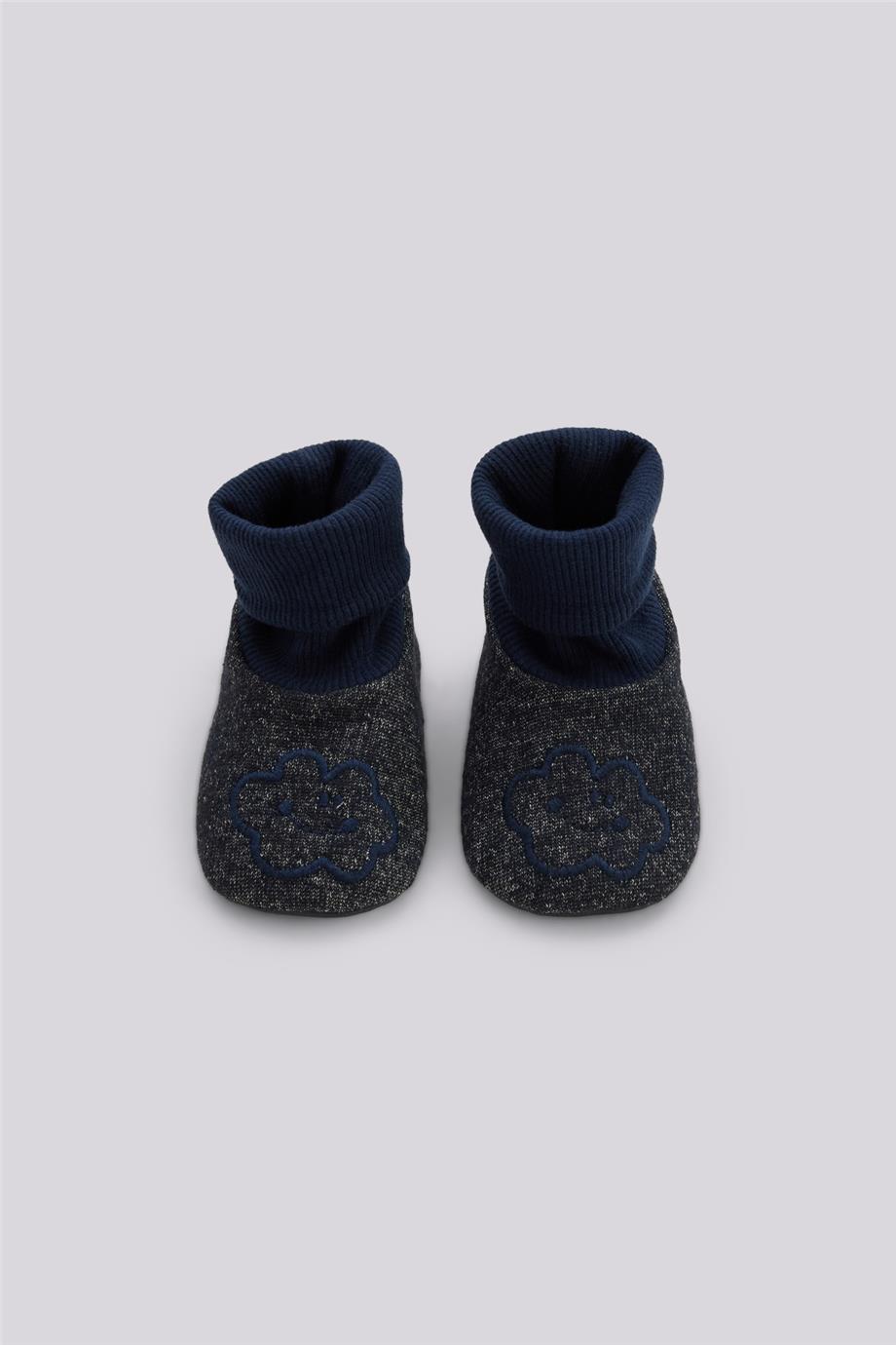 Layette Erkek Bebek Mavi Patik