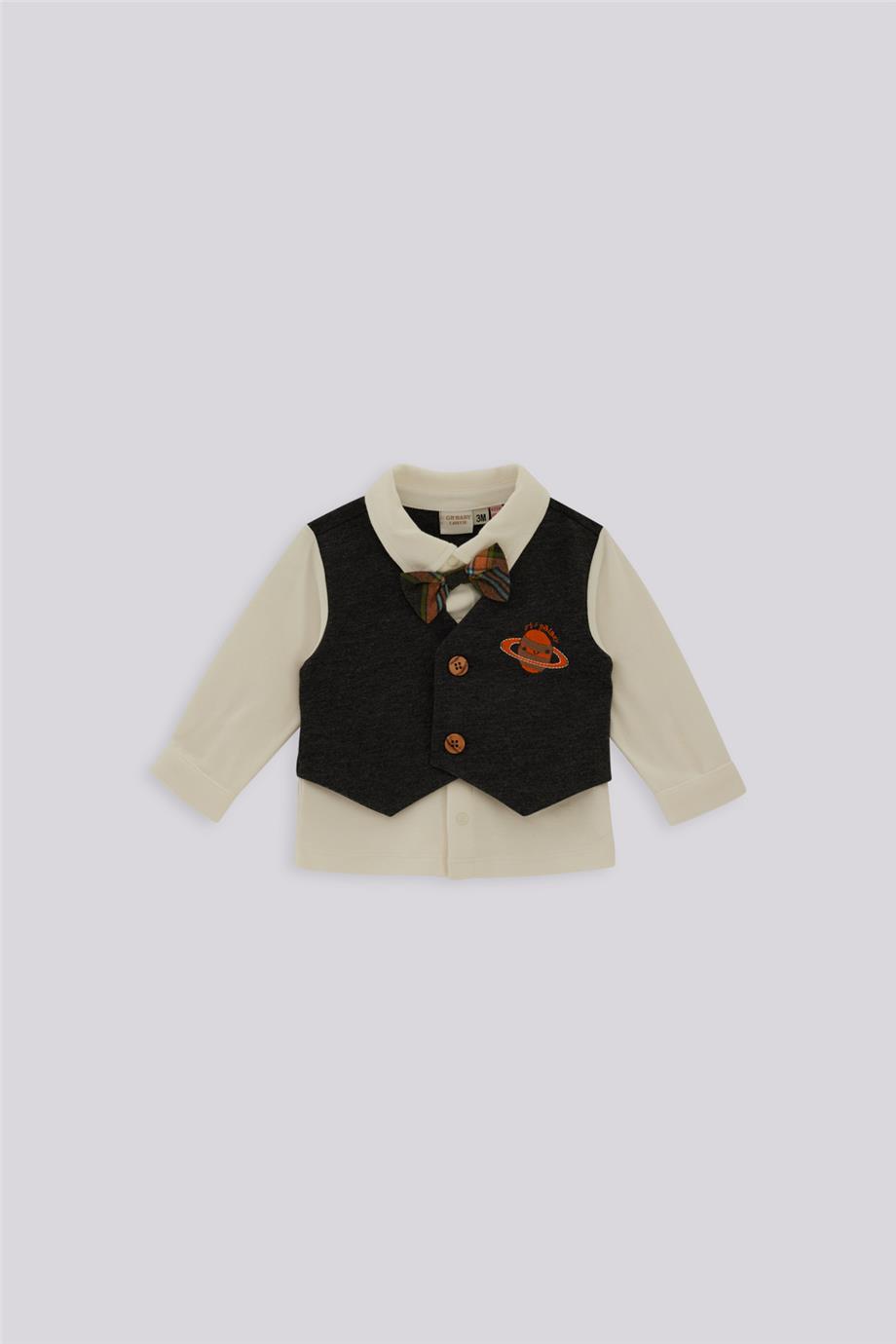 Layette Erkek Bebek Renkli Gömlek