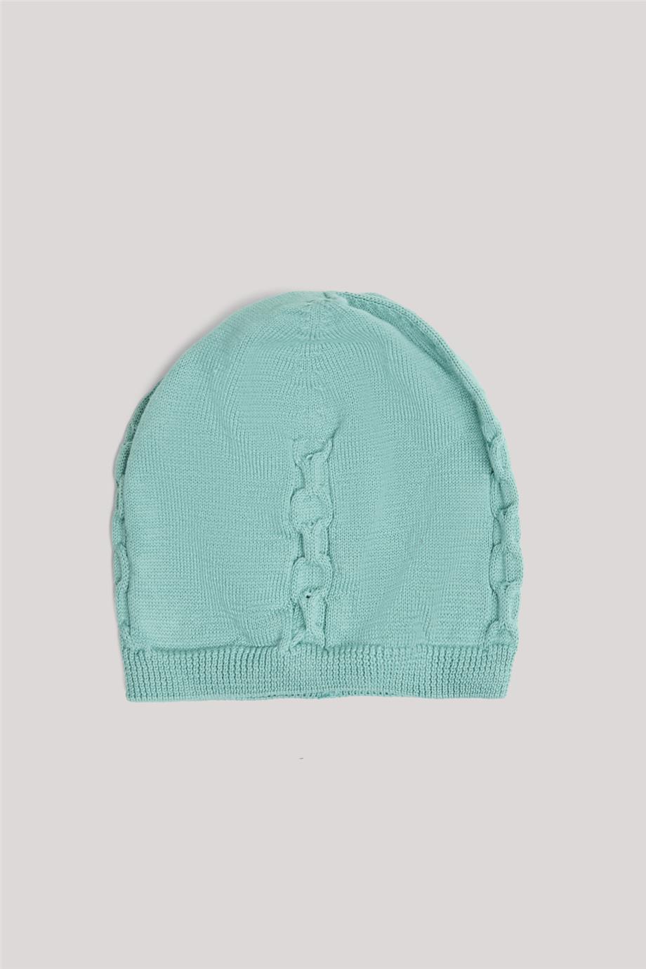 Layette Erkek Bebek Yeşil Bere