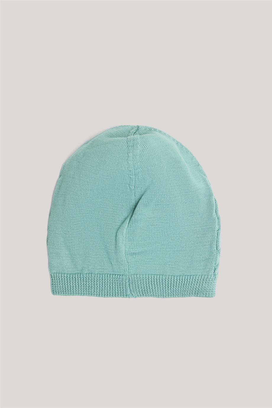 Layette Erkek Bebek Yeşil Bere görsel 2