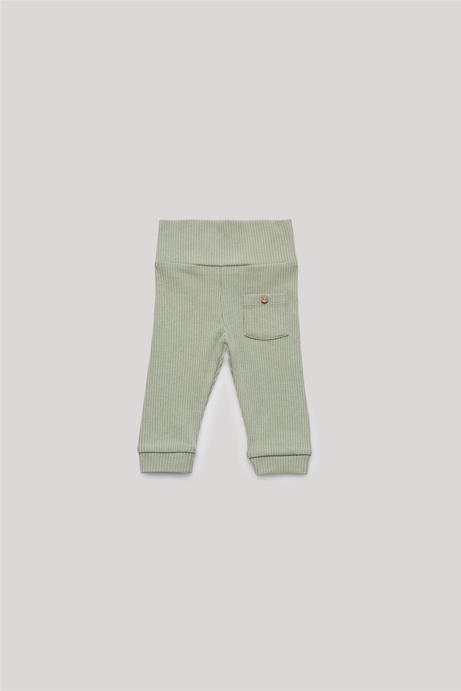 Layette Erkek Bebek Yeşil Eşofman Altı