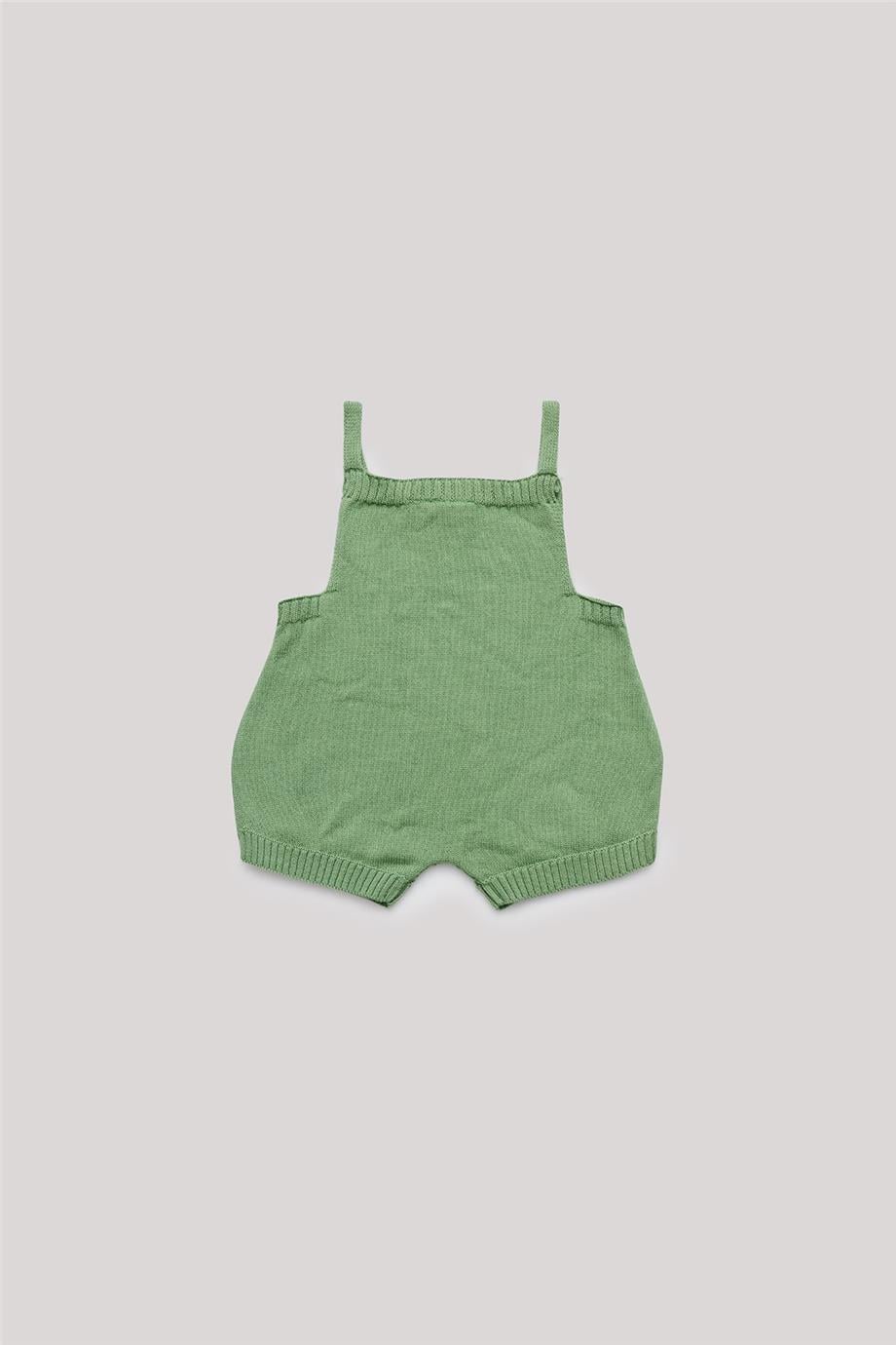 Layette Erkek Bebek Yeşil Tulum görsel 2