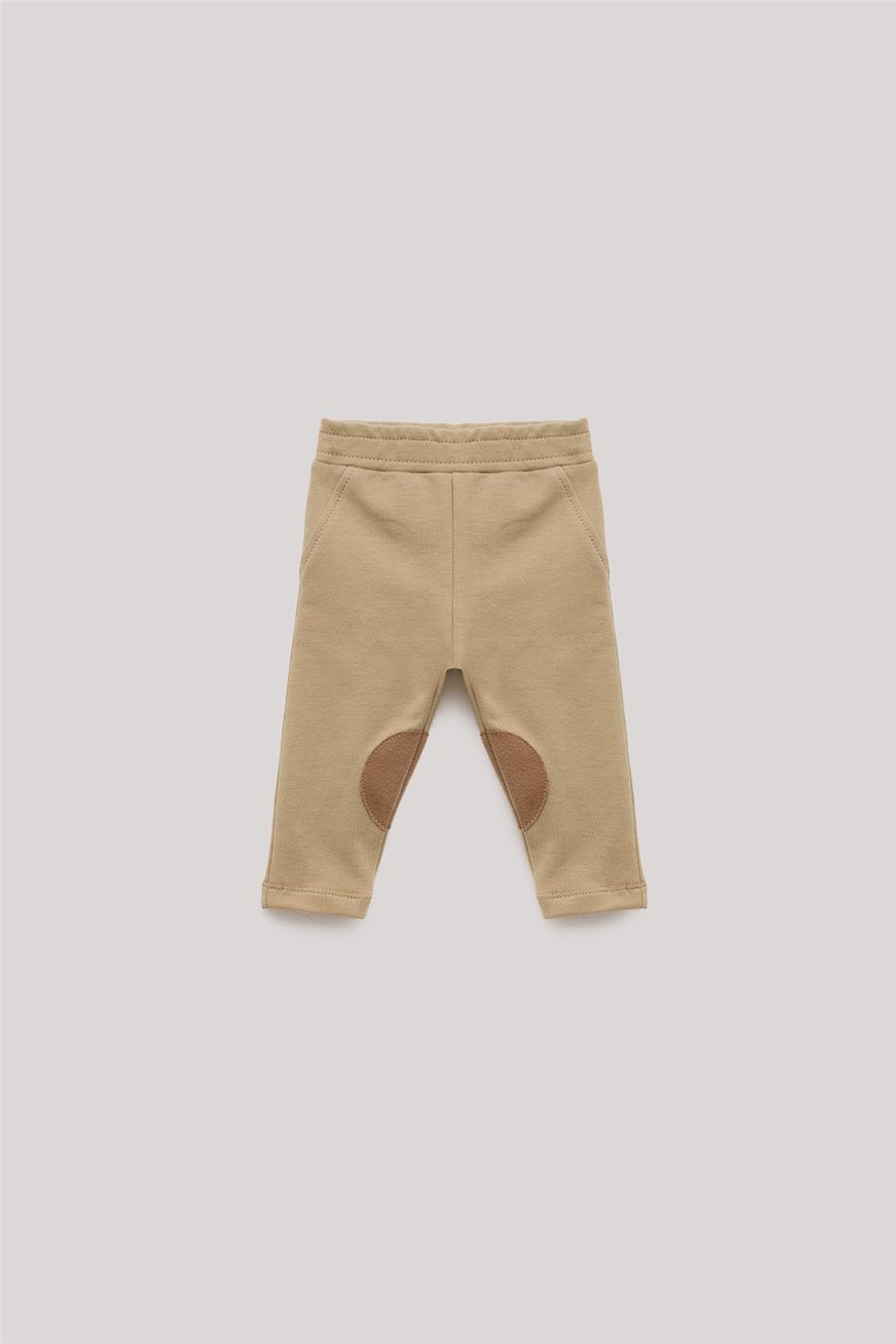 Layette Kız Bebek Bej Tayt görsel 4