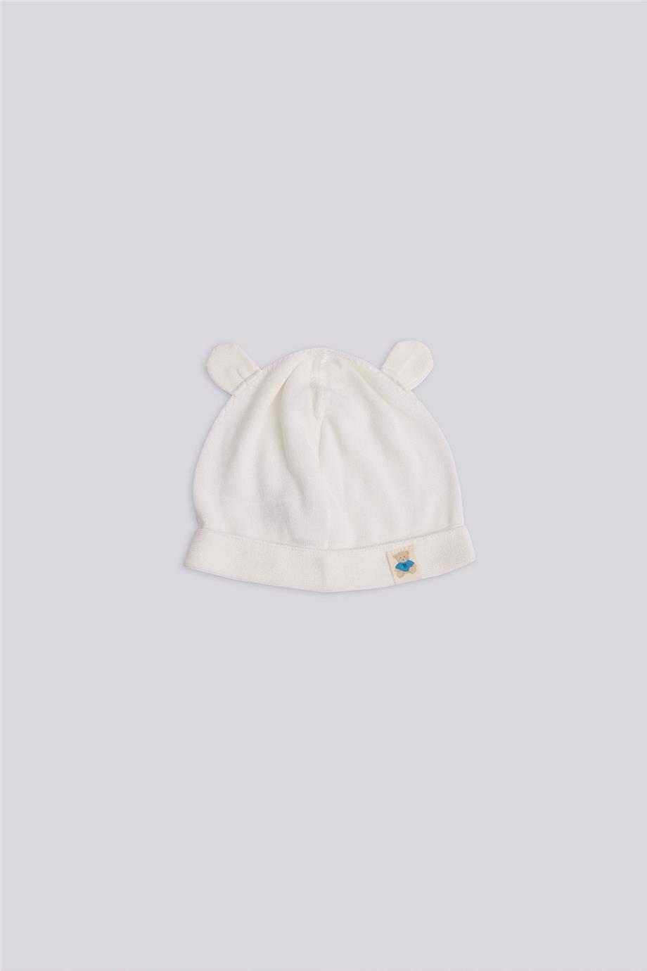 Layette Kız Bebek Beyaz Bere