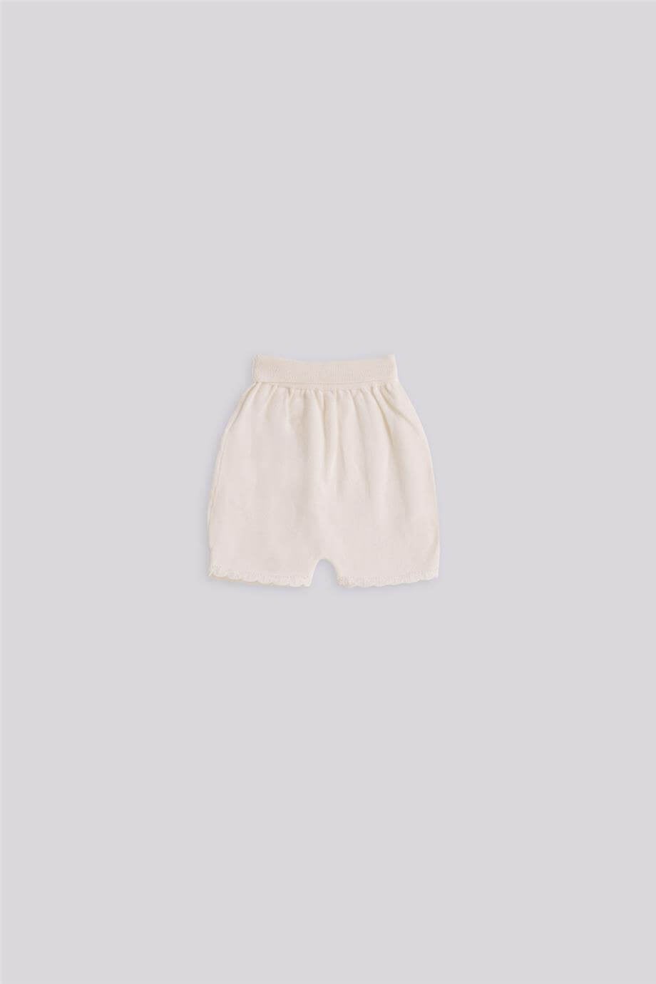 Layette Kız Bebek Beyaz Şort Takım görsel 6