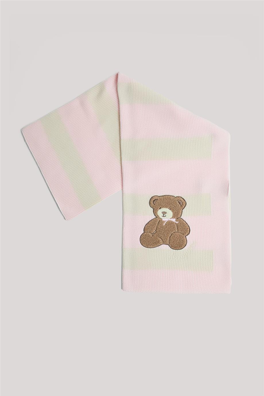 Layette Kız Bebek Çizgili Battaniye