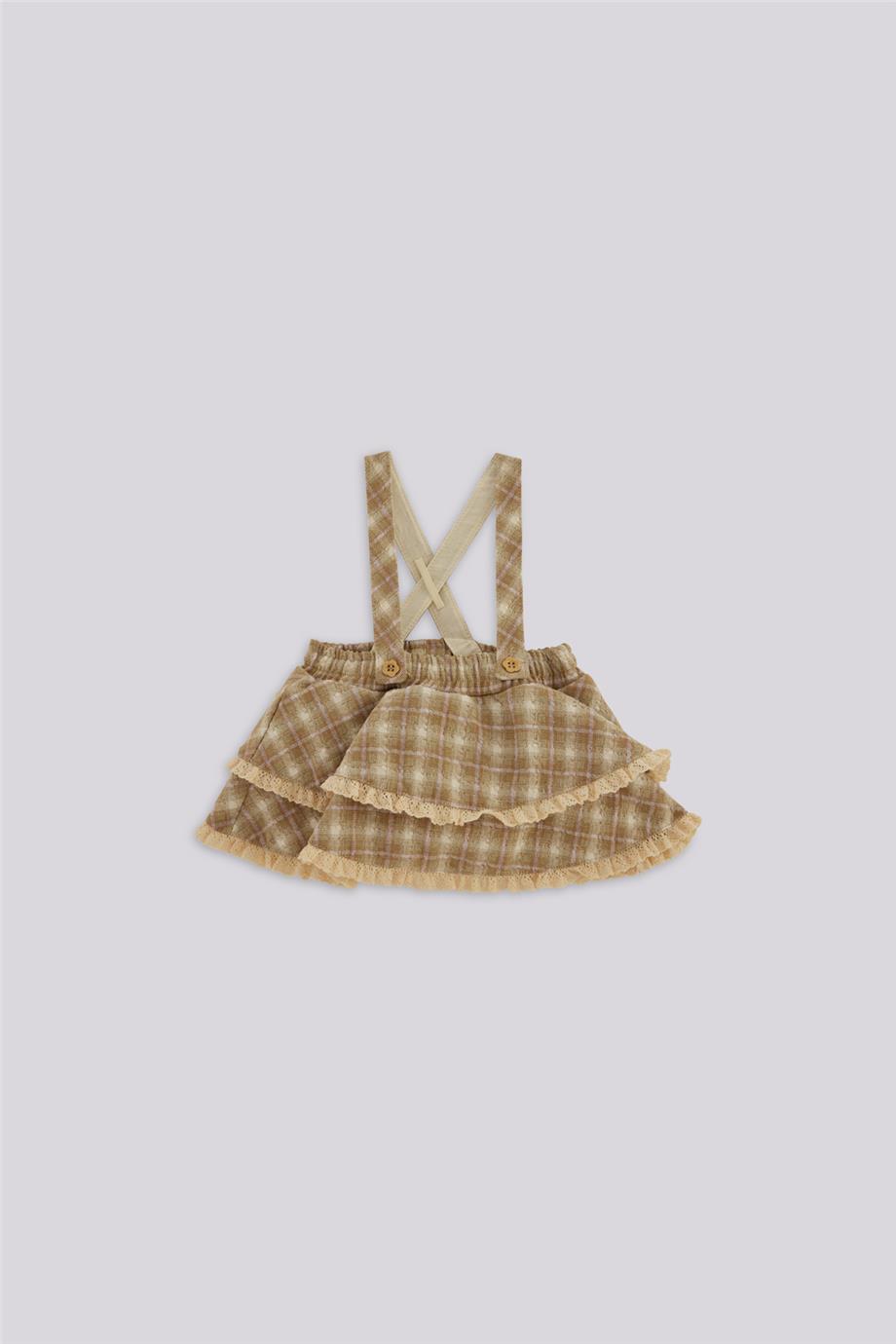 Layette Kız Bebek Desenli Etek