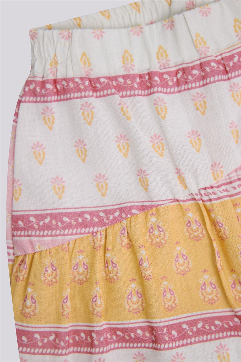 Layette Kız Bebek Desenli Pantolon görsel 3