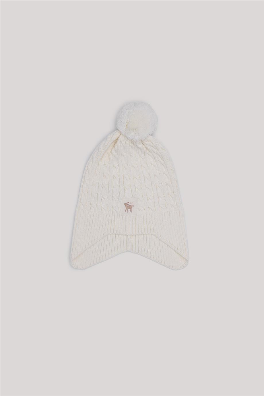 Layette Kız Bebek Ekru Bere