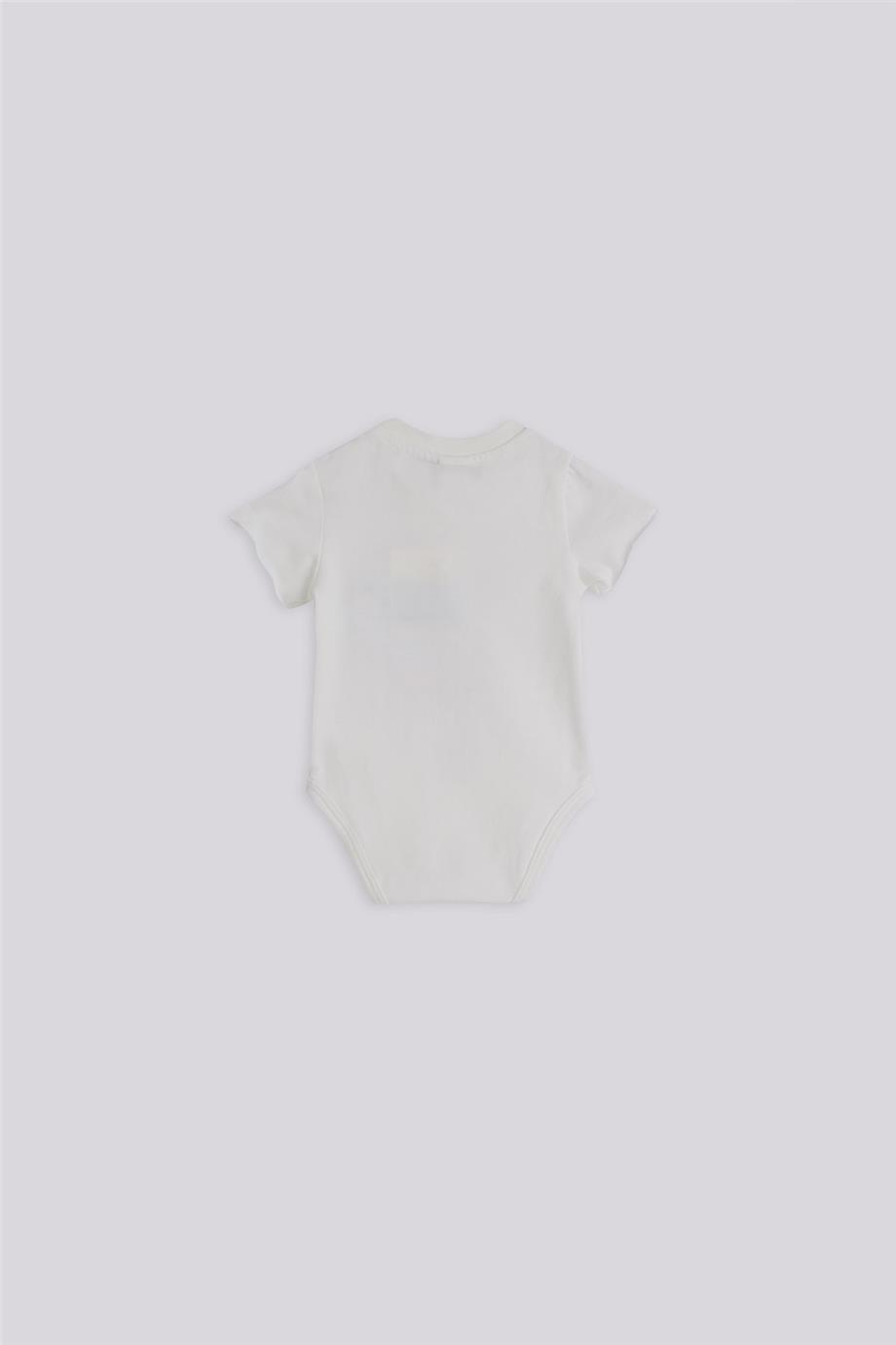 Layette Kız Bebek Ekru Body görsel 2