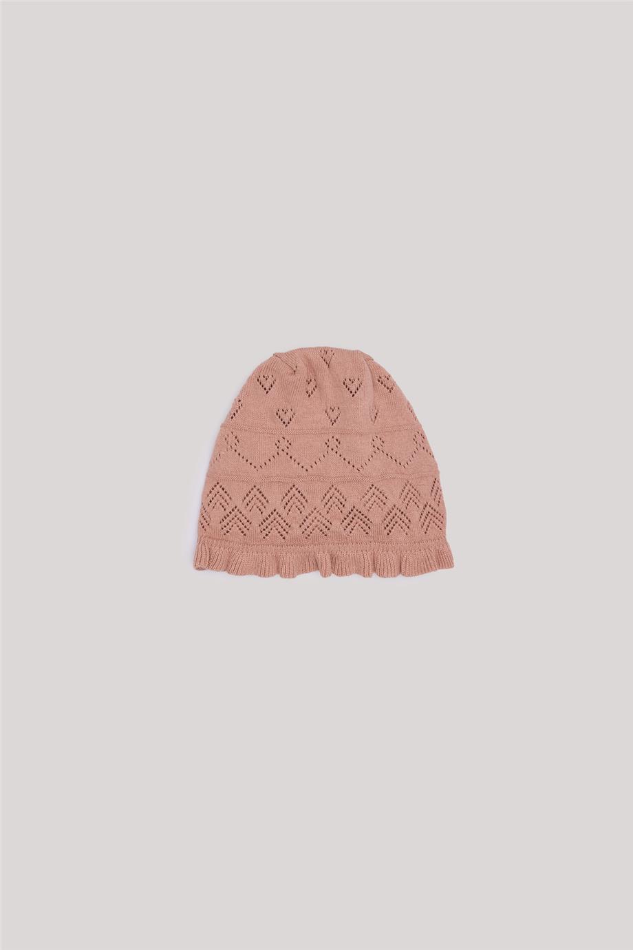 Layette Kız Bebek Pembe Bere