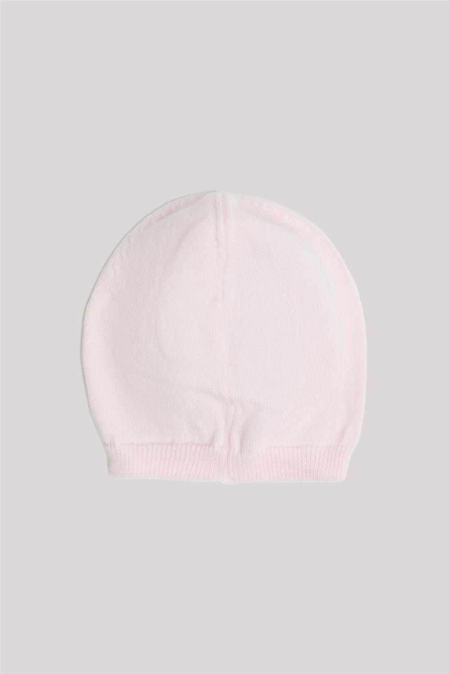 Layette Kız Bebek Pembe Bere görsel 2