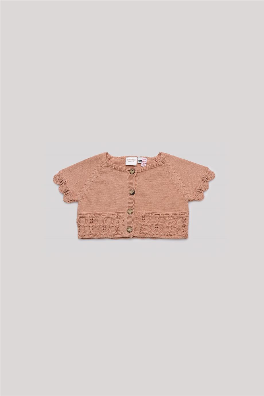 Layette Kız Bebek Pembe Bluz