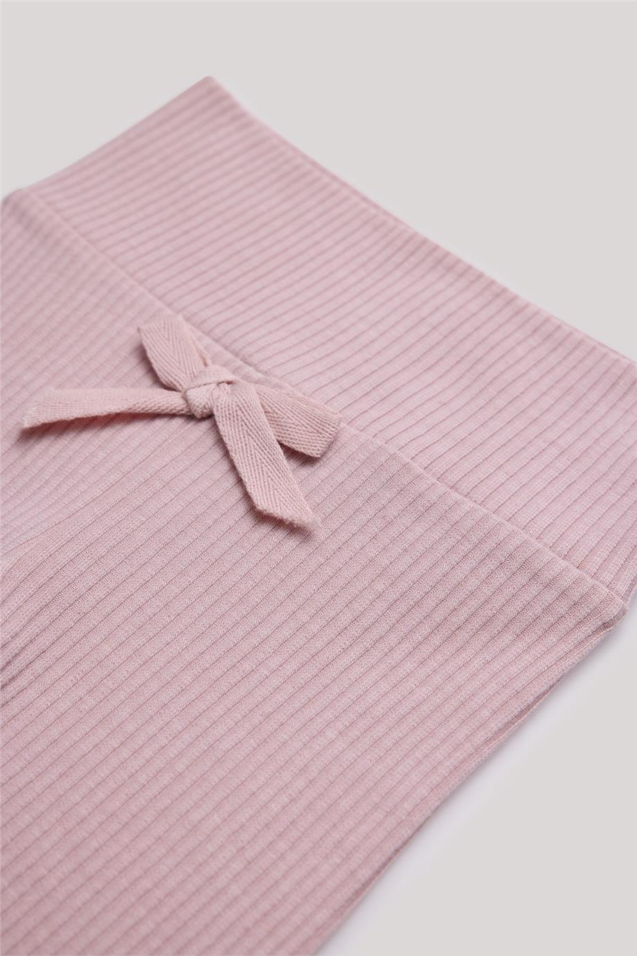 Layette Kız Bebek Pembe Eşofman Altı görsel 3