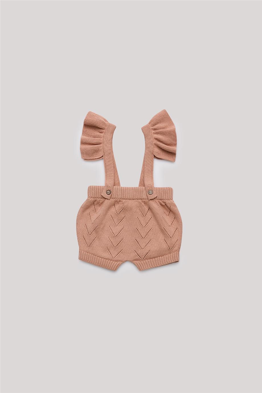 Layette Kız Bebek Pembe Tulum
