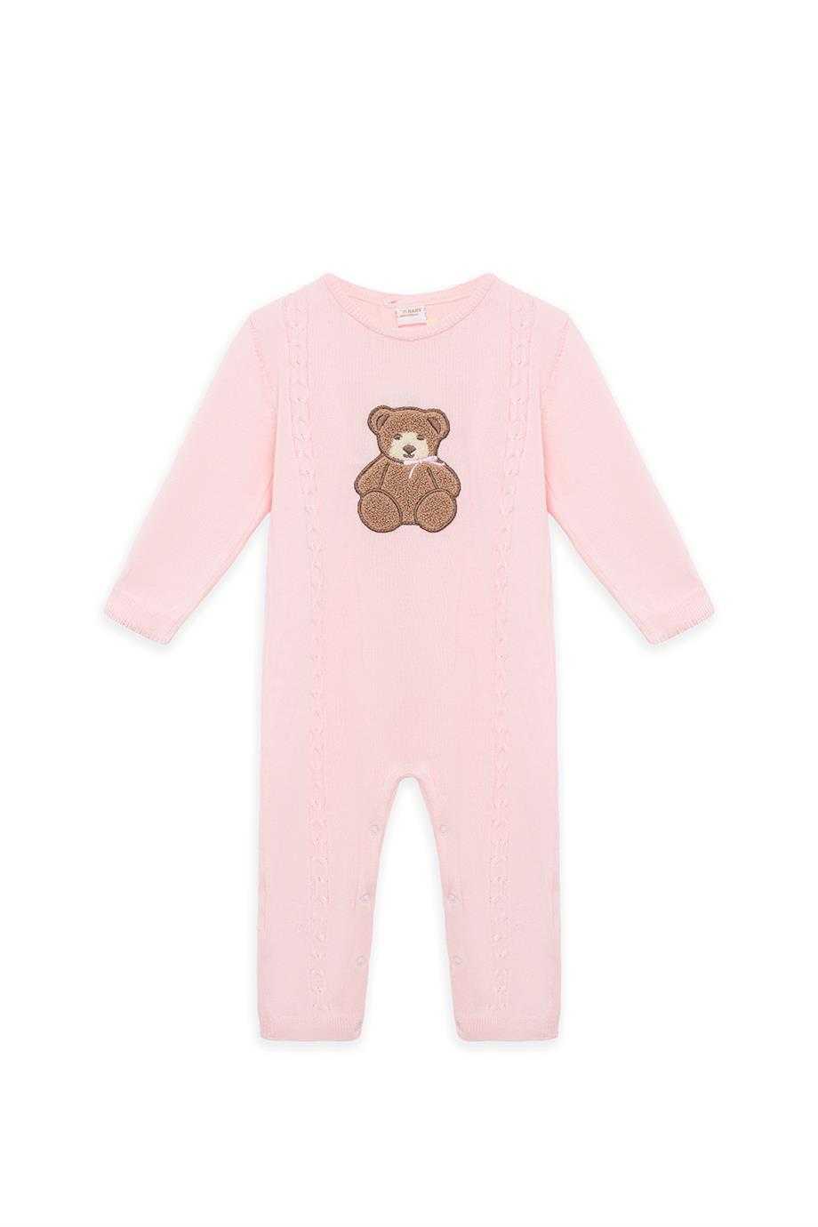 Layette Kız Bebek Pembe Tulum