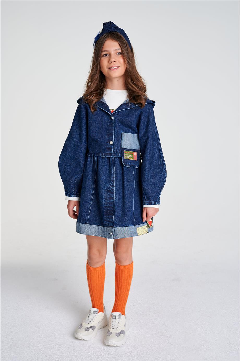 Lia Lea Kız Çocuk Denim Ceket