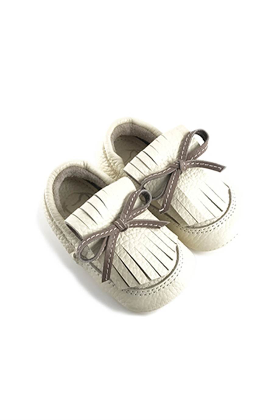 Minimoca Unisex Bej Patik