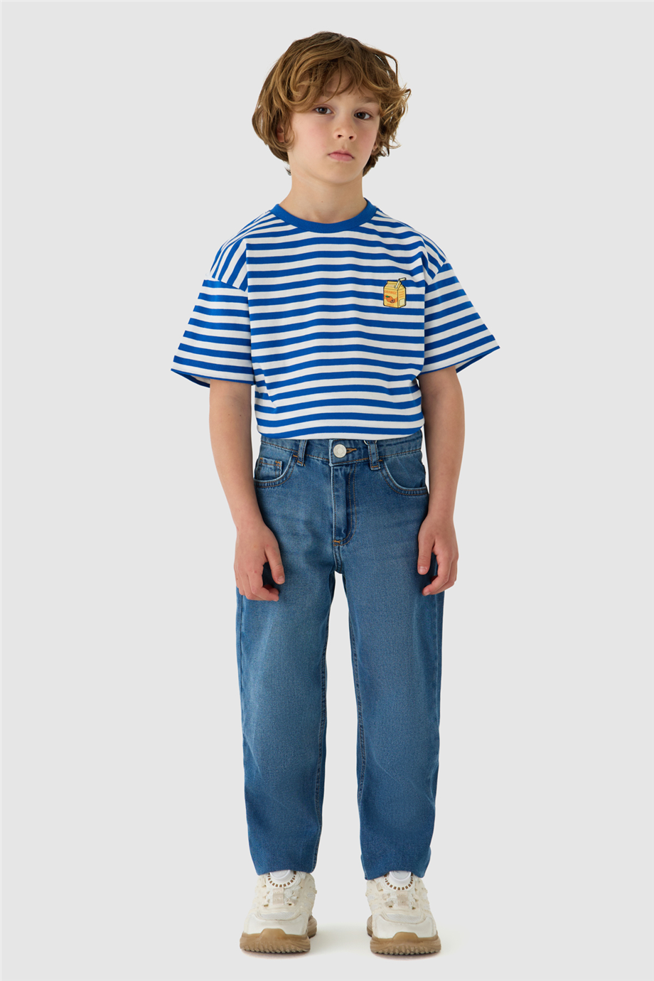 NBT BSC Erkek Çocuk Denim Cep Detaylı Pantolon